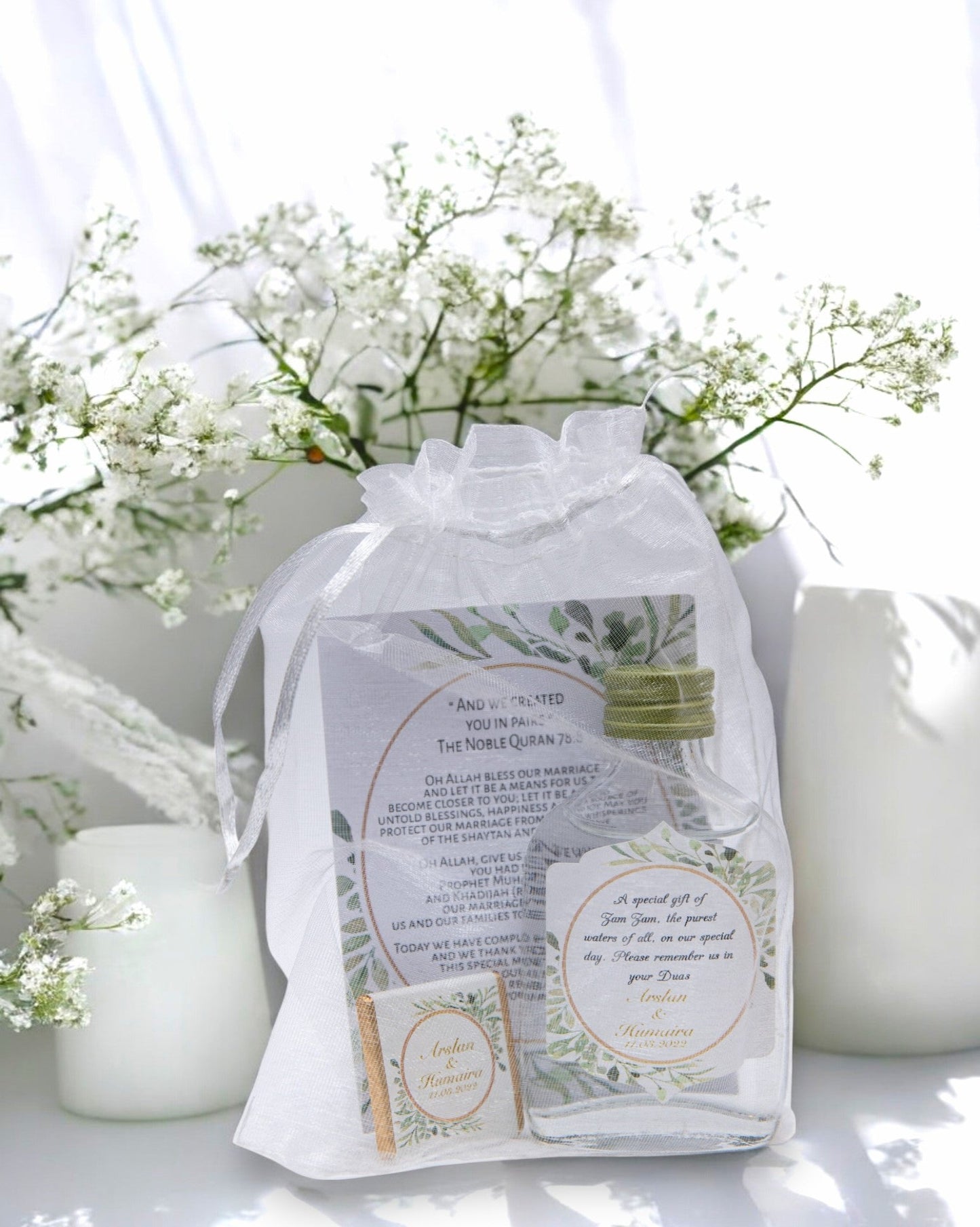 Organza Gift Favour Set